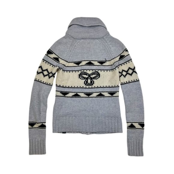 COPY - TNA *Aritzia* Lambswool Zip Up Knit Sweater (Small) - Picture 7 of 7
